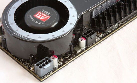 Разъемы питания ATI Radeon HD 4870 X2 Разъемы питания ATI Radeon HD 4870 X2