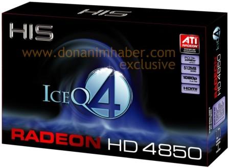 HIS Radeon HD 4850 IceQ4 коробка