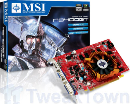 MSI N9400GT MD512H MSI N9400GT MD512H