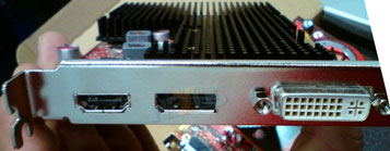 Radeon HD 44xx видеовыходы Radeon HD 44xx видеовыходы