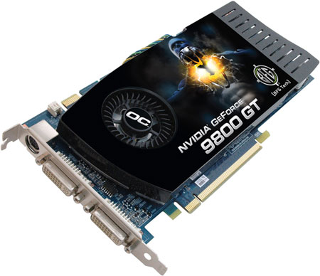 BFG NVIDIA GeForce 9800 GT OC 512MB