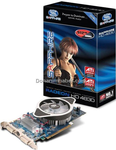 Sapphire Radeon HD 4830 Sapphire Radeon HD 4830