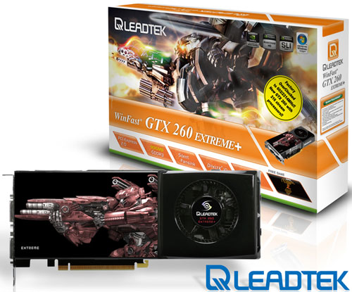 Leadtek WinFast GeForce GTX 260 EXTREME+ Leadtek WinFast GeForce GTX 260 EXTREME+