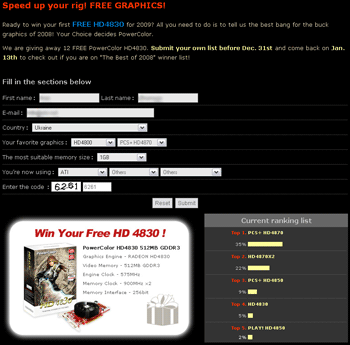 Акция TUL "The Best of 2008" Акция TUL "The Best of 2008"