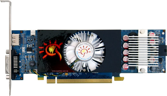 Sparkle GeForce 9600 GT Low Profile и GeForce 9800 GT Low Profile