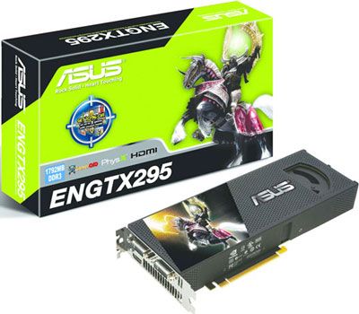 Видеокарта ASUS ENGTX295 Видеокарта ASUS ENGTX295