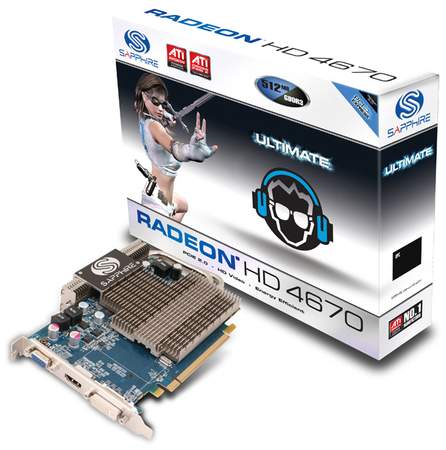 Sapphire Radeon Ultimate HD 4670 Sapphire Radeon Ultimate HD 4670