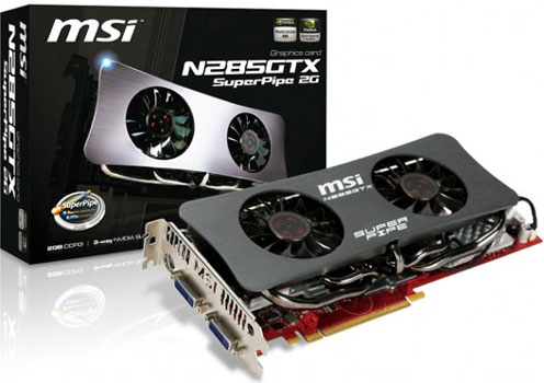MSI GeForce GTX 285 SuperPipe 2GB