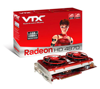 Видеокарта VTX3D HD4870