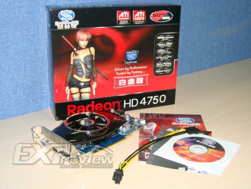 Видеокарта Sapphire Radeon HD 4750 Platinum