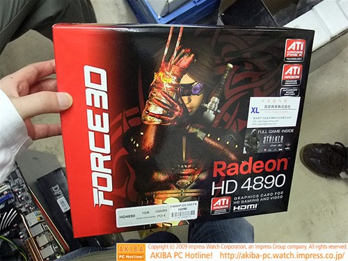 Видеокарта Force3D Radeon HD 4890 Видеокарта Force3D Radeon HD 4890