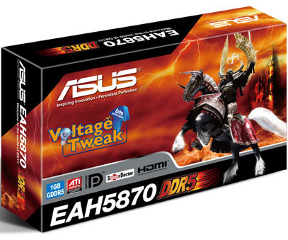 Видеокарта ASUS EAH5870 Видеокарта ASUS EAH5870