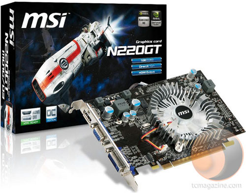 MSI N220GT-MD1G-OC MSI N220GT-MD1G-OC
