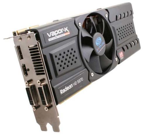 Видеокарта Sapphire Radeon HD 5870 Vapor-X 1 ГБ