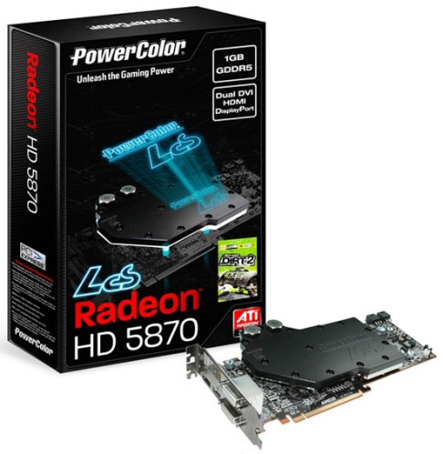 Видеокарта PowerColor LCS HD5870 1 ГБ