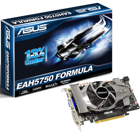 видеокарта ASUS EAH5750 Formula