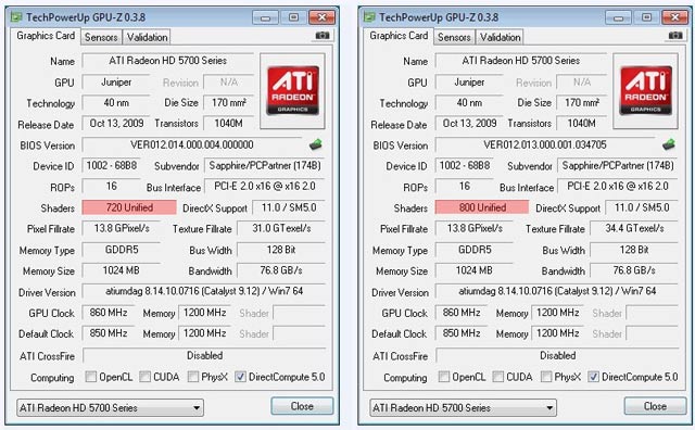 Sapphire Vapor-X HD 5770 720 SP