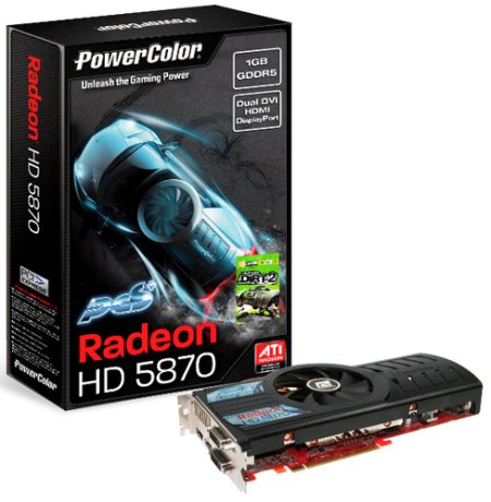PowerColor Radeon HD5870 PCS+ PowerColor Radeon HD5870 PCS+