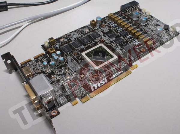 видеокарта MSI R5870 Lightning