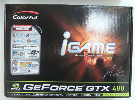 видеокарта Colorful iGame GeForce GTX 480