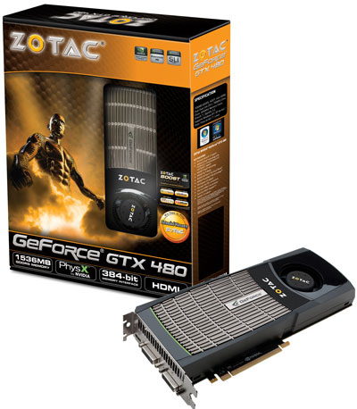 ZOTAC GeForce GTX 480 ZOTAC GeForce GTX 480