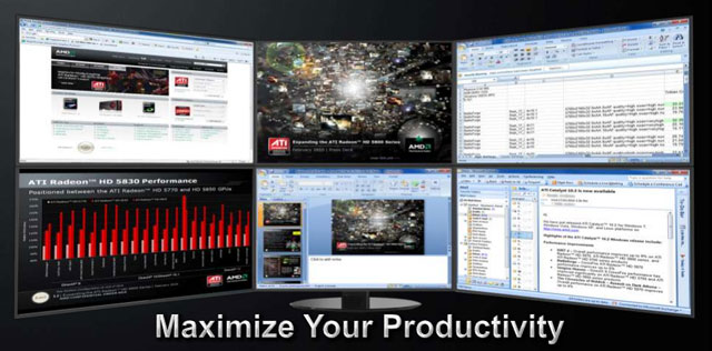 видеокарта Radeon HD 5870 Eyefinity 6 Edition видеокарта Radeon HD 5870 Eyefinity 6 Edition