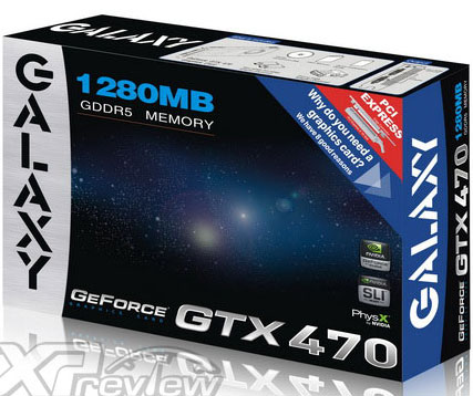 видеокарта Galaxy GeForce GTX 470