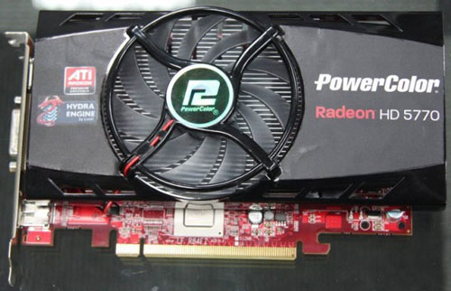 видеокарта Radeon HD 5770 Evolution