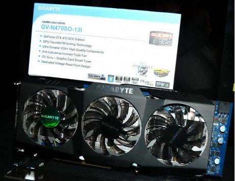 Видеокарта Gigabyte GeForce GTX 470 Super Overclock Видеокарта Gigabyte GeForce GTX 470 Super Overclock