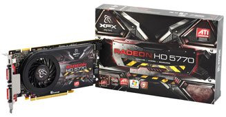 видеокарта XFX Radeon HD 5770 Single Slot (HD-577X-ZMF3)