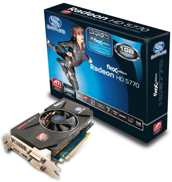 Видеокарта Sapphire HD 5770 Flex