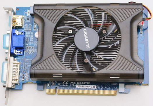 видеокарта Gigabyte GV-R567HM-1GI видеокарта Gigabyte GV-R567HM-1GI