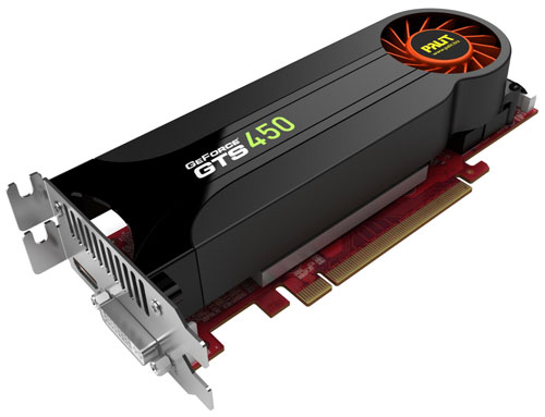 Видеокарта Palit GeForce GTS 450 Low Profile Видеокарта Palit GeForce GTS 450 Low Profile