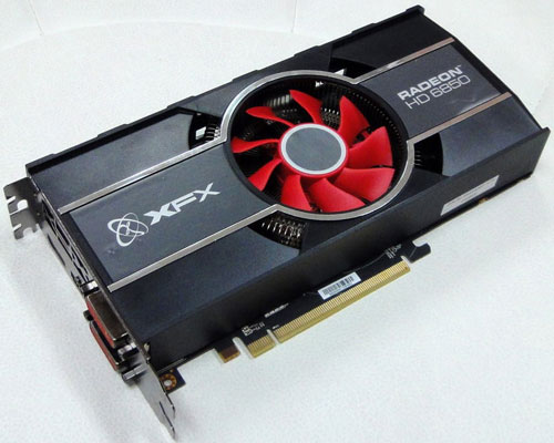 видеокарта XFX Radeon HD 6850 видеокарта XFX Radeon HD 6850