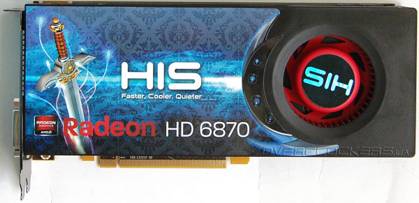 Видеокарта HIS Radeon HD 6870 Видеокарта HIS Radeon HD 6870