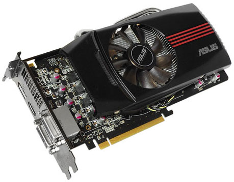 видеокарта Asus Radeon HD 6850 DirectCU