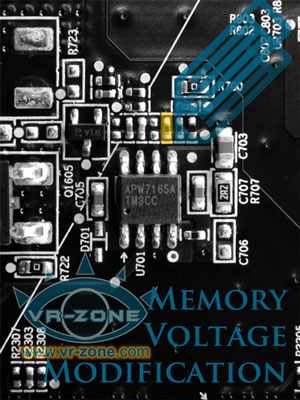 Карандашный вольтмод памяти для Radeon HD 6870