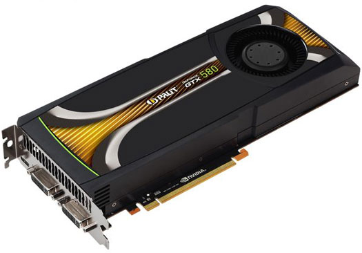 видеокарта Palit GeForce GTX 580 Sonic видеокарта Palit GeForce GTX 580 Sonic