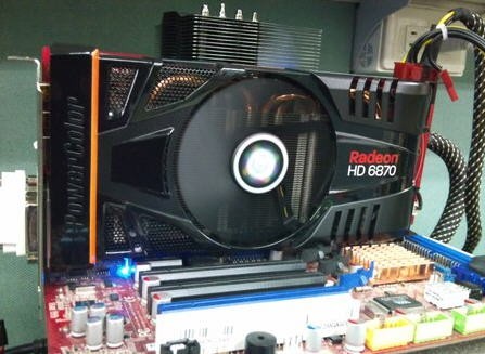 видеокарта PowerColor Radeon HD 6870 PCS+