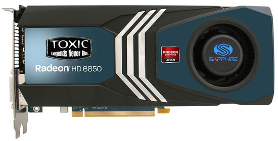 видеокарта Sapphire Radeon HD 6850 Toxic