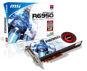 Видеокарта MSI Radeon HD 6950 Видеокарта MSI Radeon HD 6950