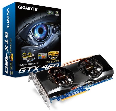 Видеокарта Gigabyte GV-N460OC-1GI Rev. 2.0 Видеокарта Gigabyte GV-N460OC-1GI Rev. 2.0