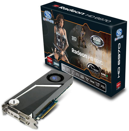 Видеокарта Sapphire Radeon HD 6970 Key Видеокарта Sapphire Radeon HD 6970 Key