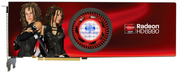 Видеокарта Sapphire Radeon HD 6990 Видеокарта Sapphire Radeon HD 6990