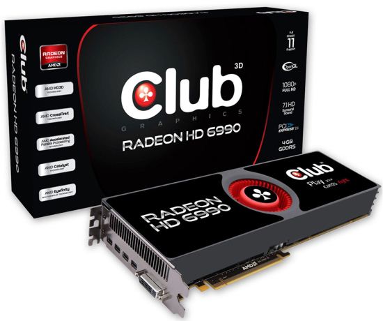 Club 3D Radeon HD 6990