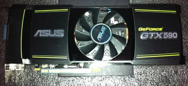 Видеокарта Asus GeForce GTX 590