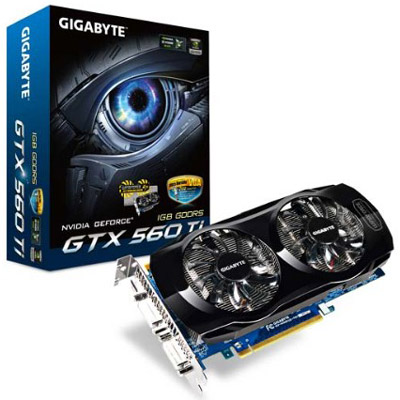 Видеокарта Gigabyte N560UD-1GI Видеокарта Gigabyte N560UD-1GI