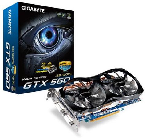 Видеокарта Gigabyte GV-N56GOC-1GI