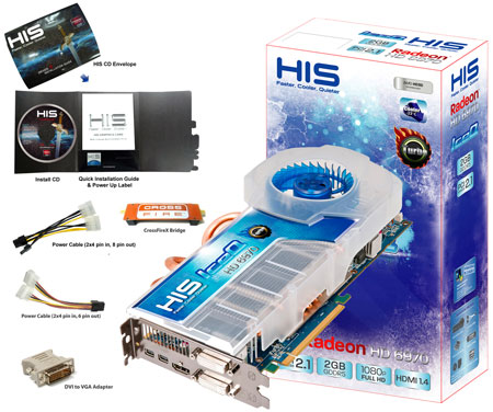 Видеокарта HIS Radeon HD 6970 IceQ