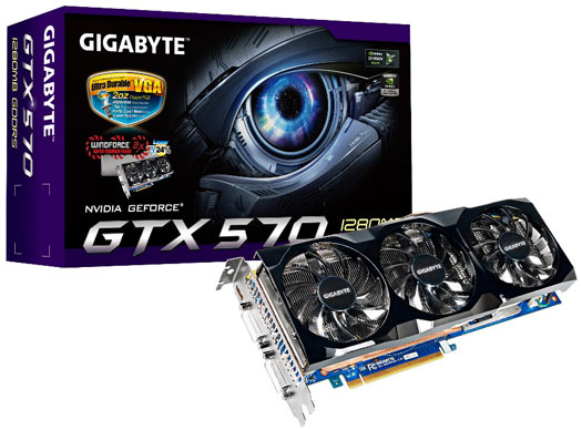 Видеокарта Gigabyte GV-N570UD-13I rev. 1.0